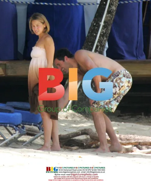 Rachel Stevens Relaxes in Barbados