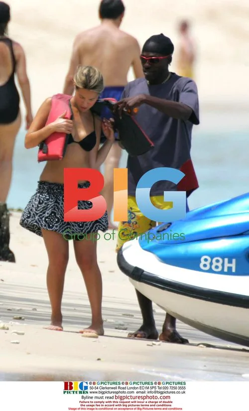 Rachel Stevens Enjoys Barbados Beach With Boyfriend