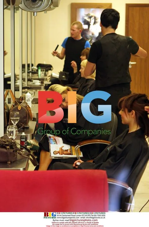 Emmerdale Soap Stars at Hair Salon
