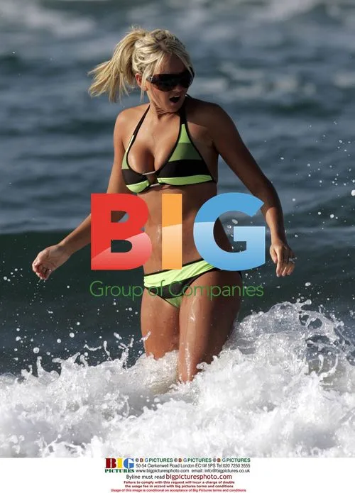 Jennifer Ellison strips off in Spain