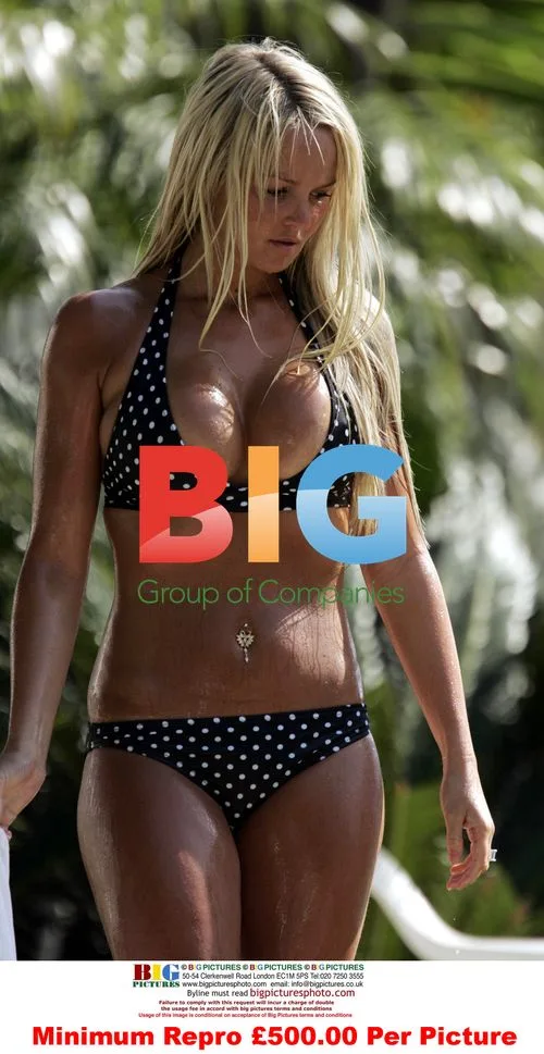 Jennifer Ellison strips off in Spain