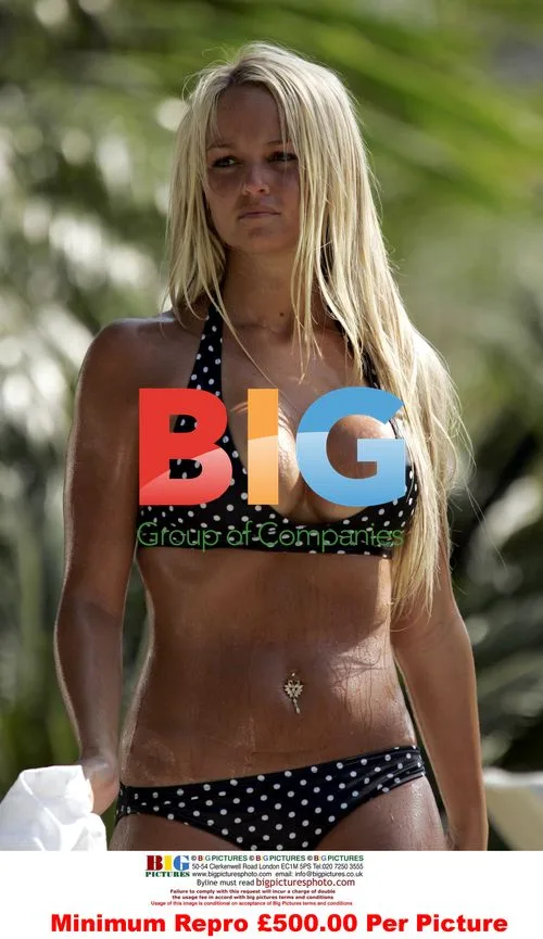 Jennifer Ellison strips off in Spain