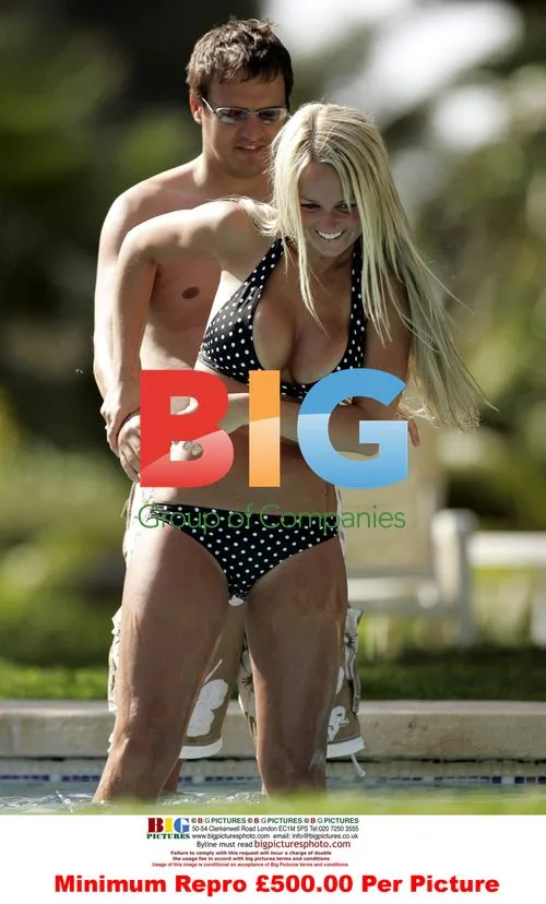 Jennifer Ellison Strips Off in Spain