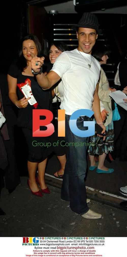 X Factor's Chico at 'Chicago' musical relaunch party