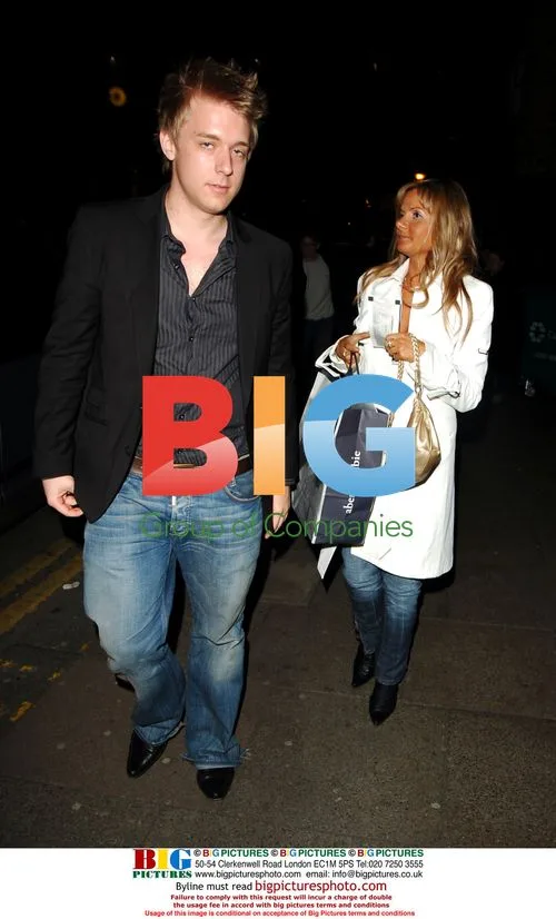 Singer Jon Ansell and Debbie King at 'Chicago' relaunch party