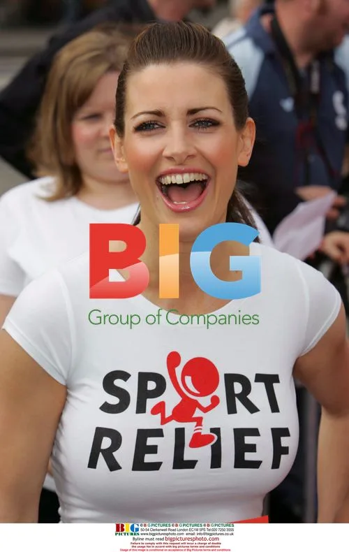 Kirsty Gallacher at BBC Sport Relief 2006 launch