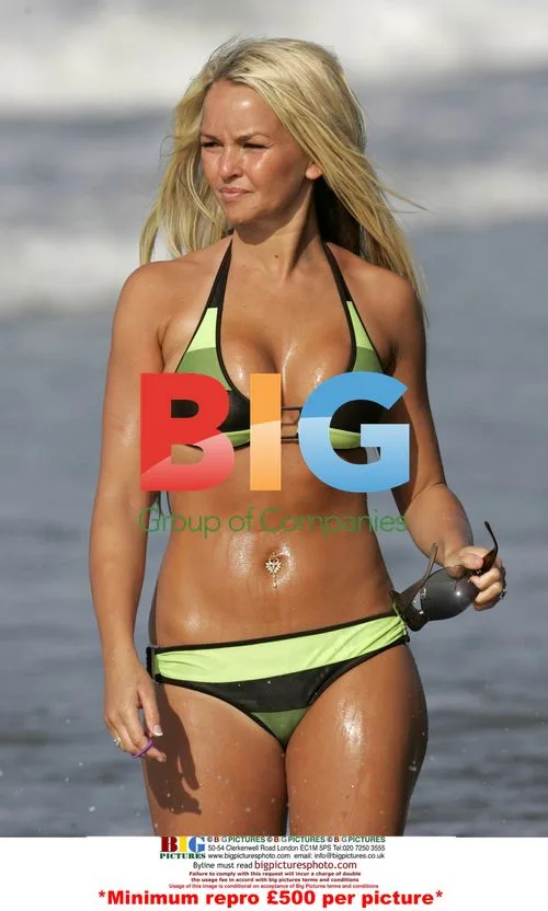 Jennifer Ellison strips off in Spain