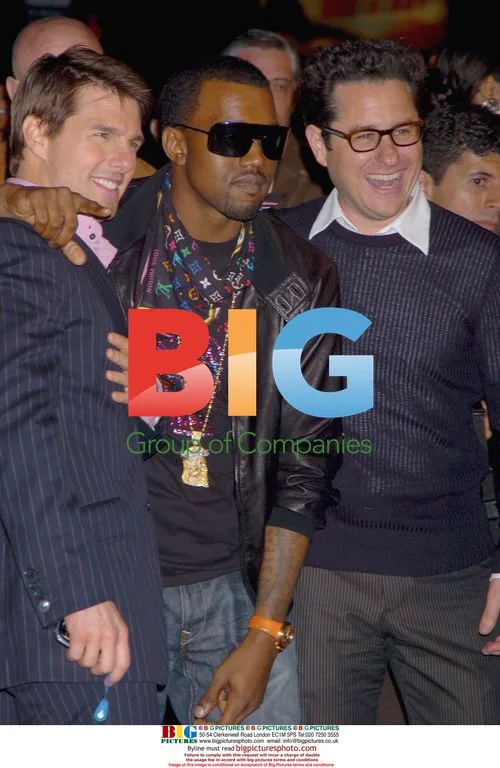 Tom Cruise, Kanye West, and J.J. Abrams at "MI3" Premiere