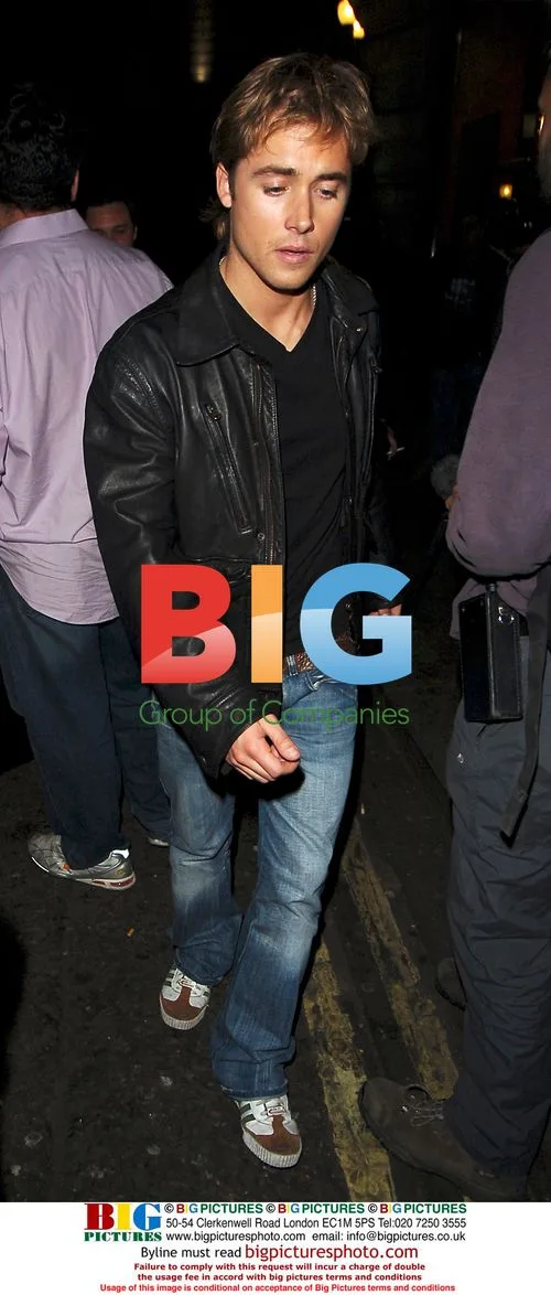 Marcus Patric at Calum, Fran & Danan TV Launch Party