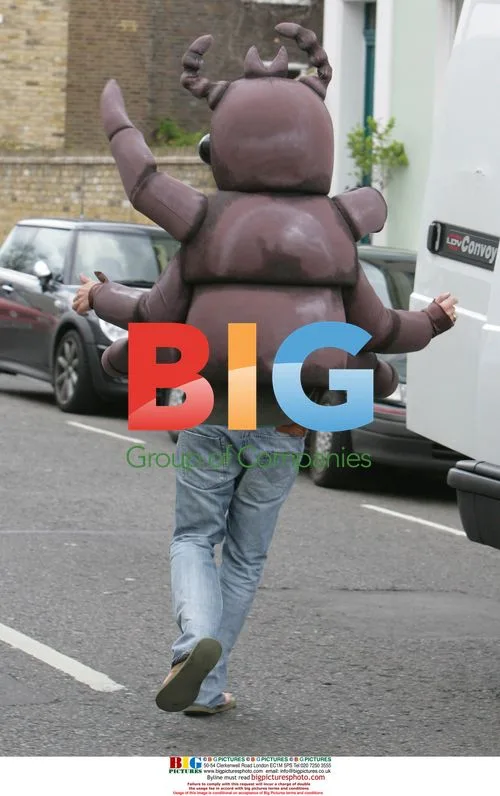 Will Young in Notting Hill with Brother