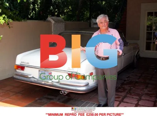 Peter Falk at Home in Beverly Hills