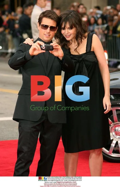 Tom Cruise and Katie Holmes at 'MI:3' Premiere