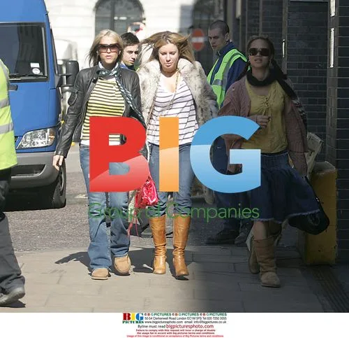 Nicole Appleton and Angela Griffin Spotted Shopping in London