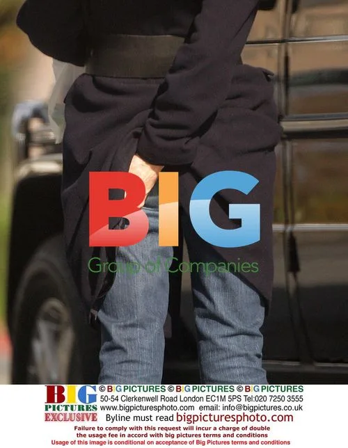 Diane Keaton adjusts knickers at petrol station