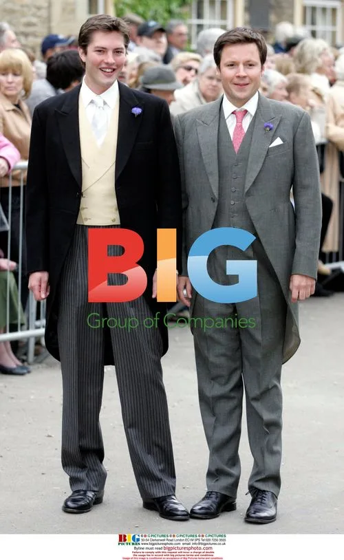Guests at Laura Parker Bowles' wedding