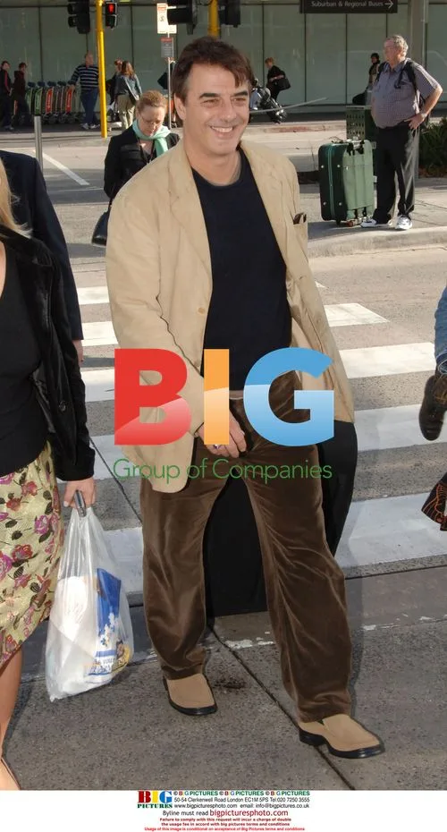Chris Noth arrives for Logies in Melbourne