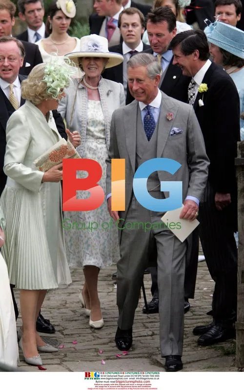 Camilla and Charles at Parker Bowles’ wedding
