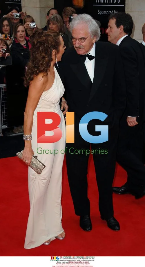 Carol Vorderman and Des Lynham at BAFTA Awards 2006