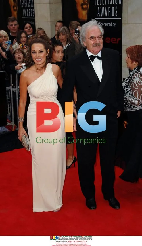 Carol Vorderman and Des Lynham at BAFTA Awards 2006