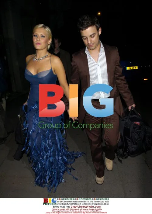 Singer Sussan Shaw leaving BAFTA TV Awards after party
