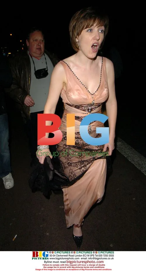 Kacey Ainsworth Leaving BAFTA After Party