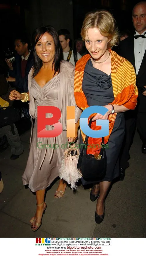 Jessie Wallace leaves BAFTA after party