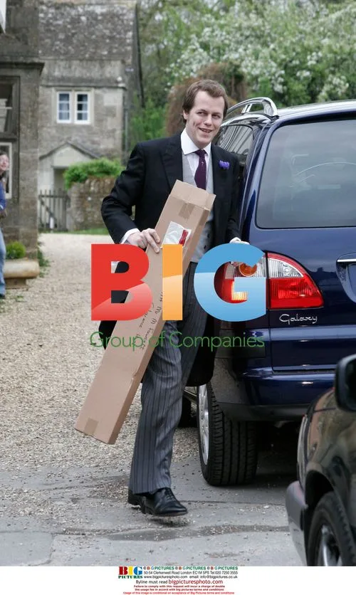 Tom Parker-Bowles at wedding of Laura Parker Bowles