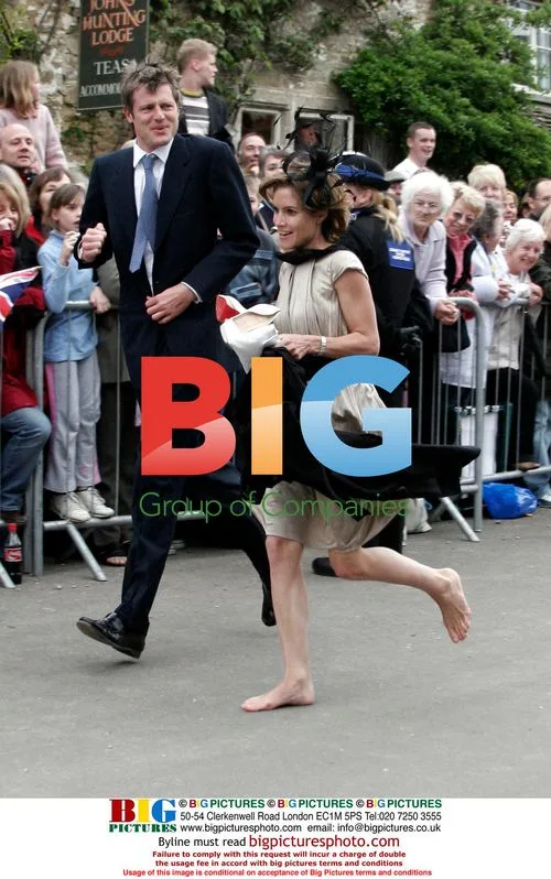 Zac Goldsmith and Sheherazade Goldsmith arrive for wedding