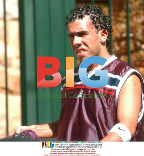 Carlos Tevez Seen Playing Football