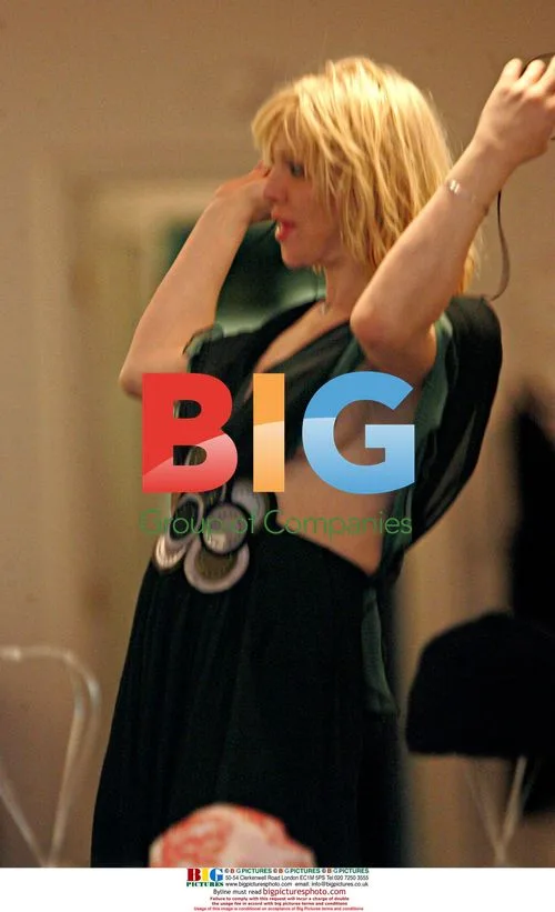Courtney Love tries on clothes in LA