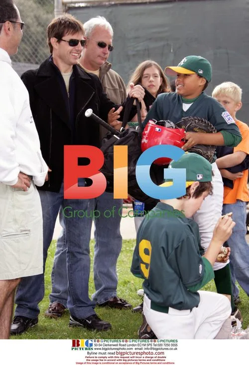 Tom Cruise Attends Son's Baseball Game