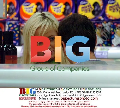 Celebrity Big Brother Couple at Bar
