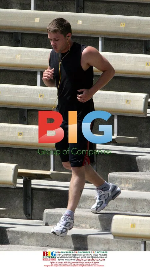 Ryan Phillippe Works Out at LA Track