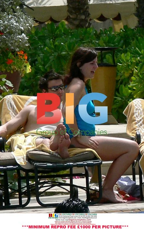 Davina McCall Soaks Up Rays in Dubai