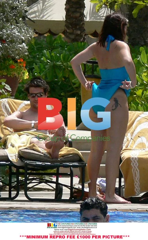 Davina McCall on holiday with husband