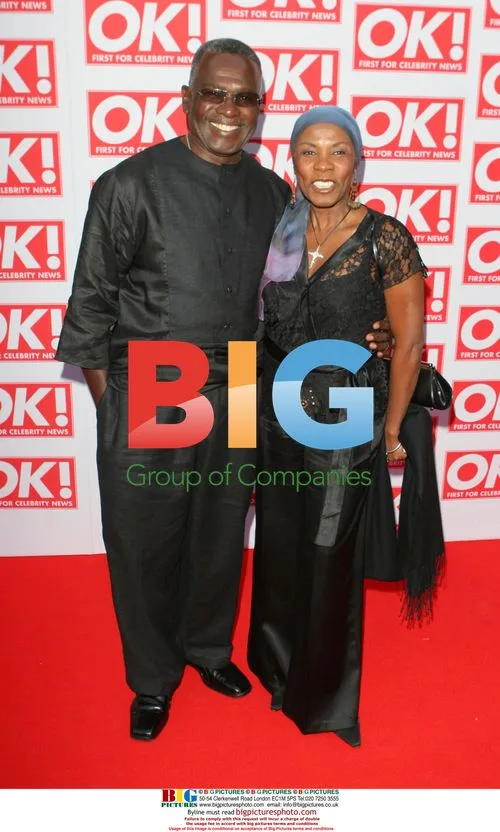 Rudolph Walker at OK magazine party