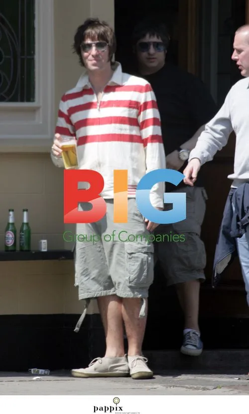 Liam Gallagher Enjoys Pub Visit with Brother
