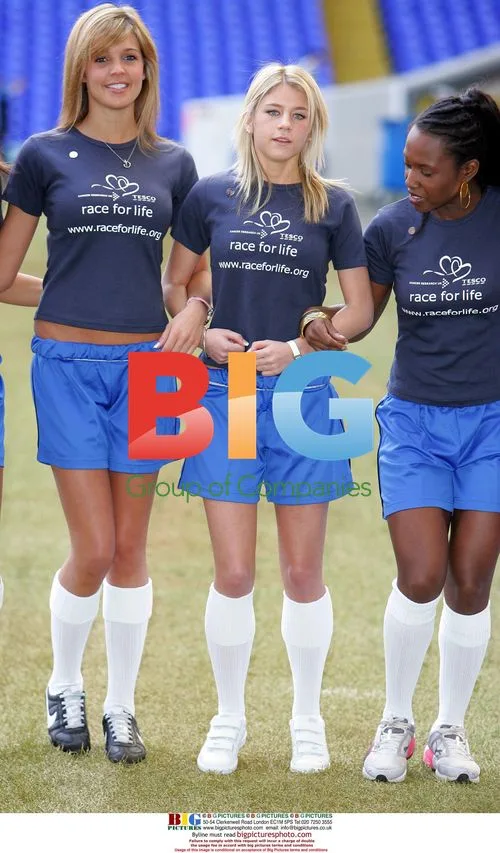Glamorous WAGs Kick Off Race for Life