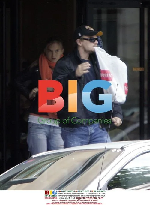 Leonardo DiCaprio and Bar Rafaeli in Paris