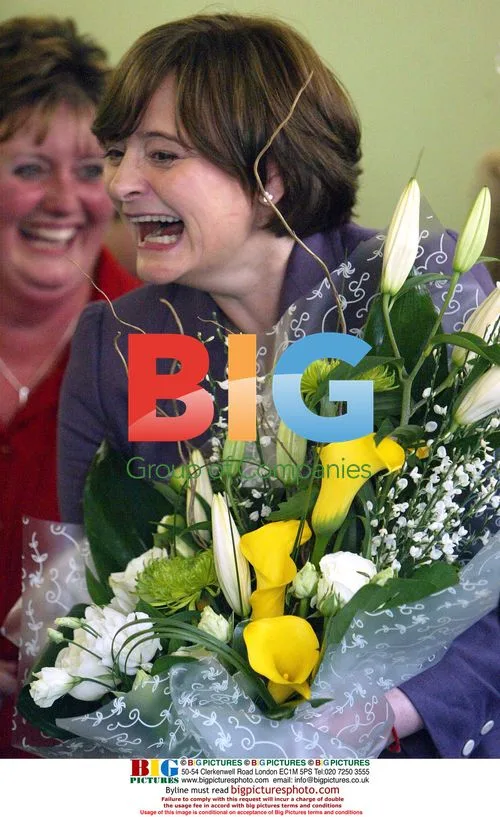 Cherie Blair Opens Flower Shop in Princes Risborough