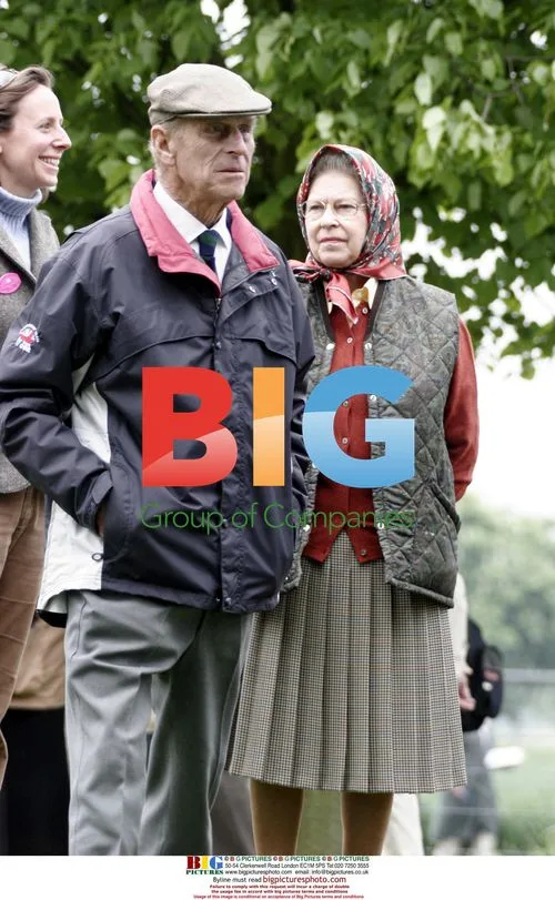 Queen Elizabeth and Prince Philip at Royal Windsor Horse Show