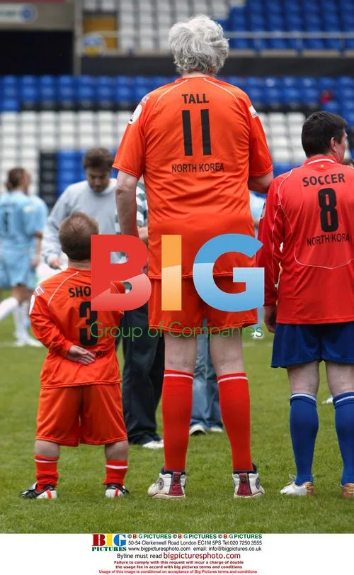 Celebrities at Soccer Six tournament