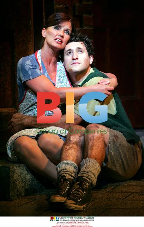 Antony Costa as Mickey in "Blood Brothers"