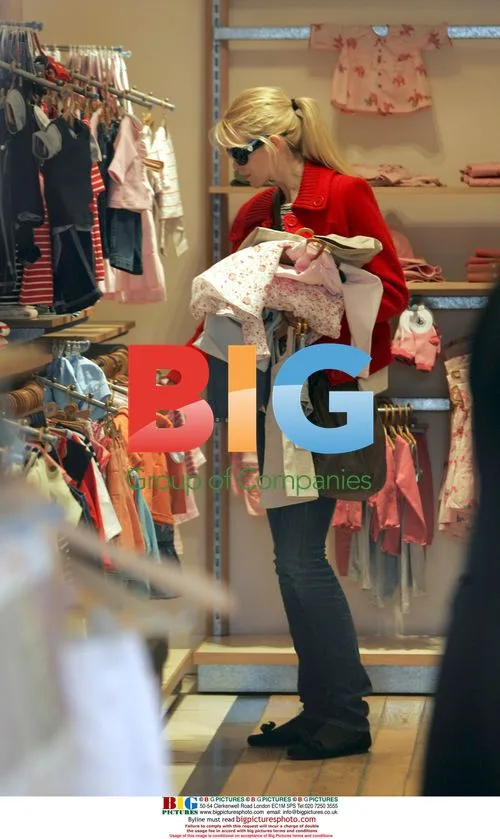 Claudia Schiffer shops at Petit Bateau