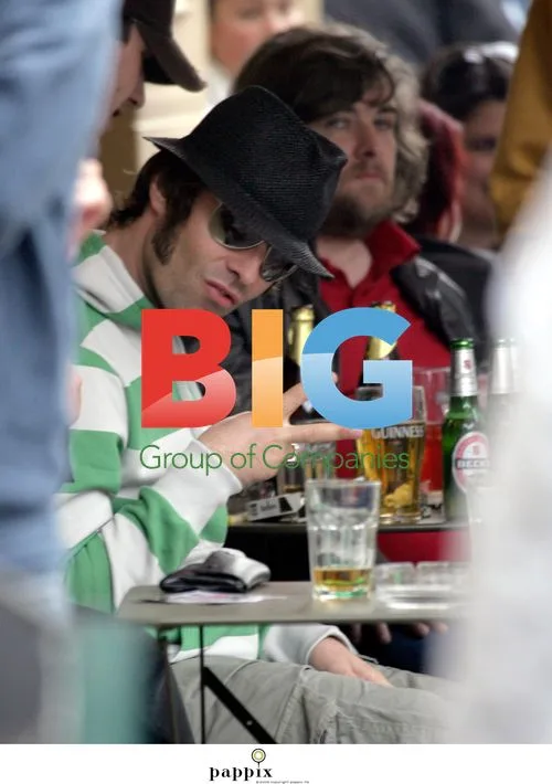 Liam Gallagher and brother Paul at north London pub