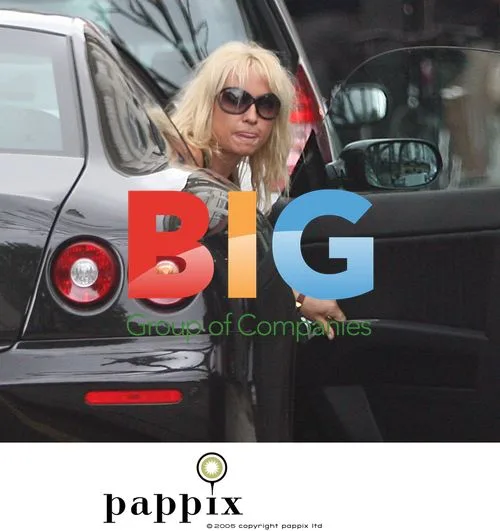 Meg Matthews shops in Ferrari 612 in London
