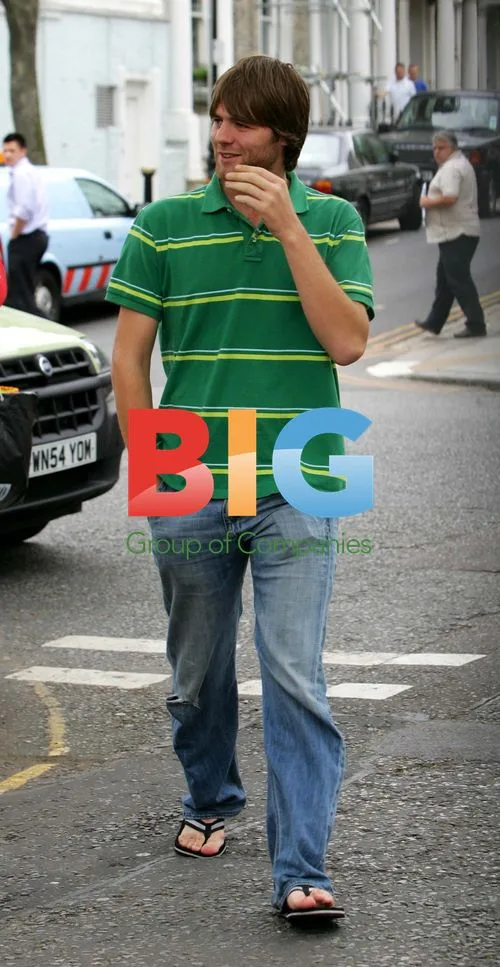 Singer Bryan Mcfadden steps out in London