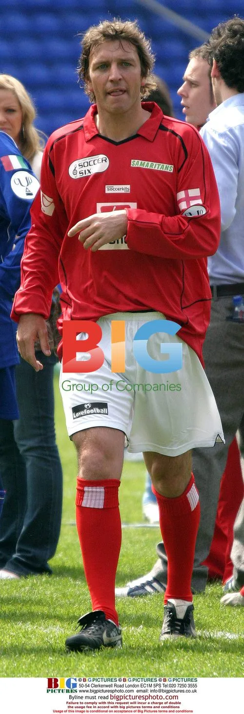 Lee Sharpe at Celebrity Soccer Six