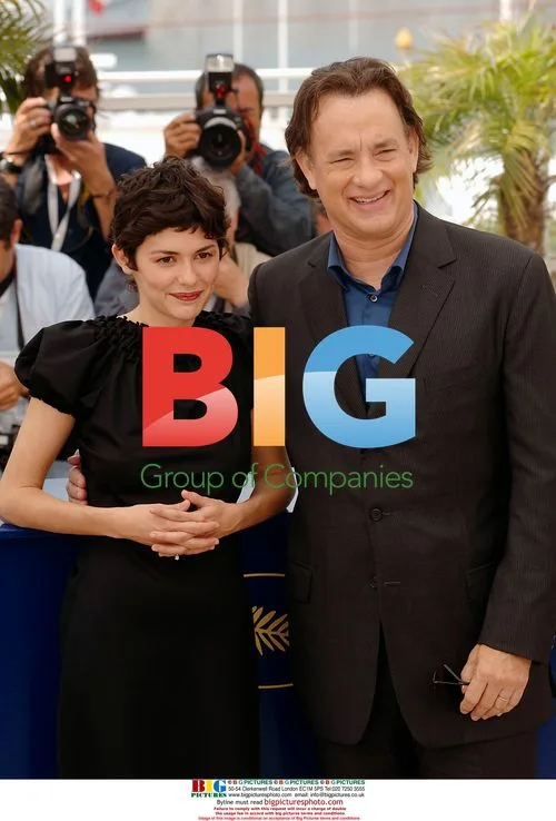 Audrey Tautou and Tom Hanks at 'The Da Vinci Code' Photocall