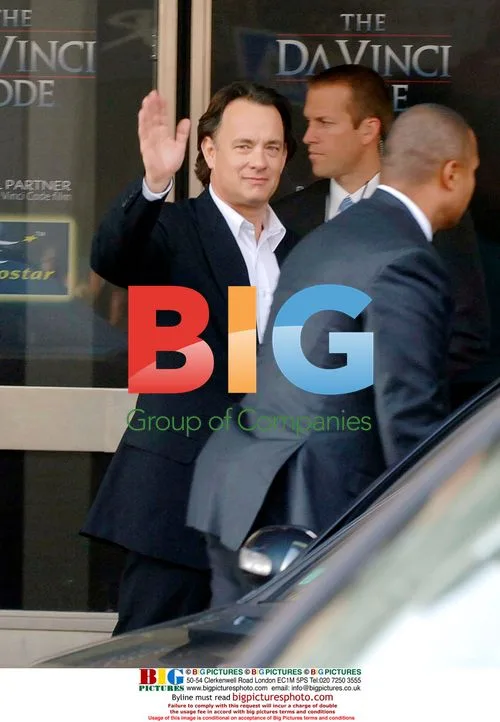 Tom Hanks waves to fans at Cannes